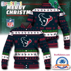 Houston Texans NFL Style Baseball Jacket For Fans