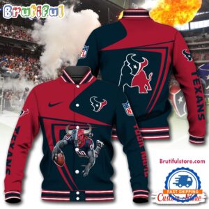 Houston Texans NFL Style Baseball Jacket For Fans