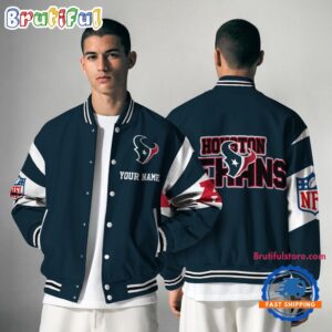 Houston Texans NFL Style Baseball Jacket For Fans