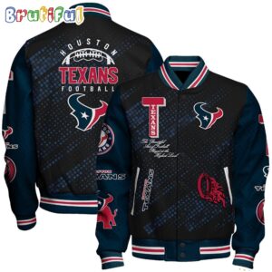 Houston Texans NFL Style Baseball Jacket For Fans