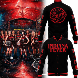 Indiana Fever WNBA Style Baseball Jacket For Fans