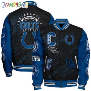 Indianapolis Colts NFL Style Baseball Jacket For Fans
