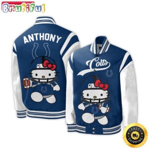 Indianapolis Colts NFL Style Baseball Jacket For Fans