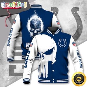 Indianapolis Colts NFL Style Baseball Jacket For Fans