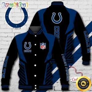 Indianapolis Colts NFL Style Baseball Jacket For Fans
