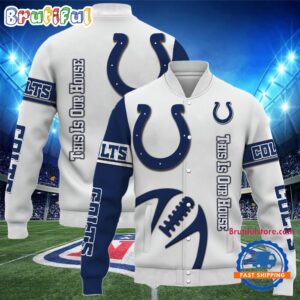 Indianapolis Colts NFL Style Baseball Jacket For Fans
