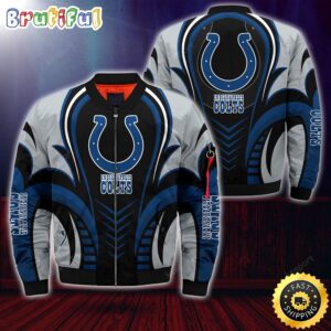 Indianapolis Colts NFL Style Bomber Jacket For Fans