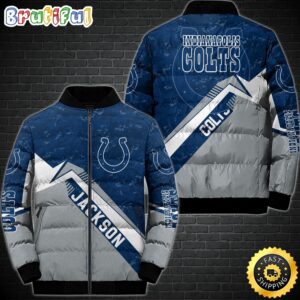 Indianapolis Colts NFL Style Puffer Jacket For Fans