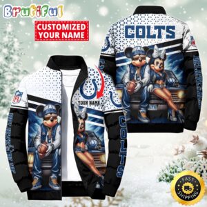 Indianapolis Colts NFL Style Puffer Jacket For Fans