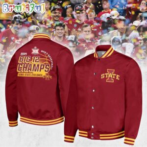 Iowa State Cyclones NCAA Style Baseball Jacket For Fans