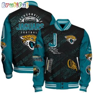 Jacksonville Jaguars NFL Style Baseball Jacket For Fans