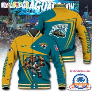 Jacksonville Jaguars NFL Style Baseball Jacket For Fans