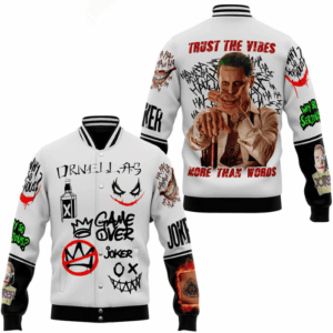 Joker Movies Style Baseball Jacket For Fans