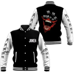 Joker Movies Style Baseball Jacket For Fans
