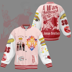 Jonas Brothers Music Style Baseball Jacket For Fans