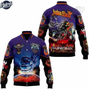Judas Priest Music Style Baseball Jacket For Fans