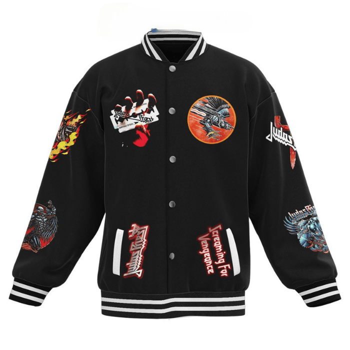 Judas Priest Music Style Baseball Jacket For Fans