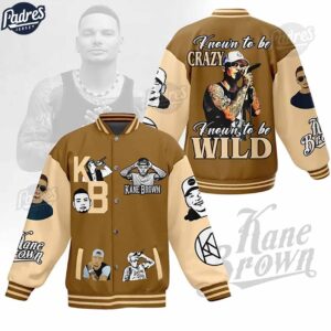 Kane Brown Music Style Baseball Jacket For Fans