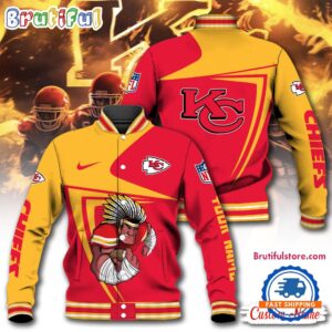 Kansas City Chiefs NFL Style Baseball Jacket For Fans