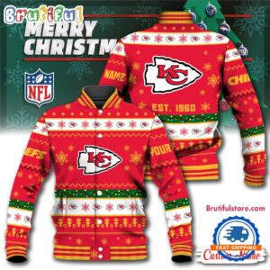 Kansas City Chiefs NFL Style Baseball Jacket For Fans