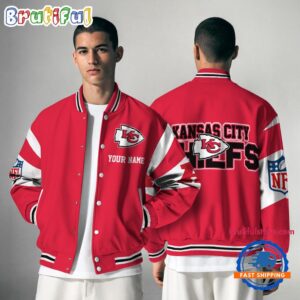 Kansas City Chiefs NFL Style Baseball Jacket For Fans