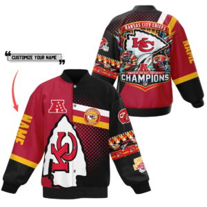 Kansas City Chiefs NFL Style Baseball Jacket For Fans