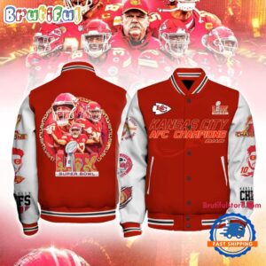 Kansas City Chiefs NFL Style Baseball Jacket For Fans