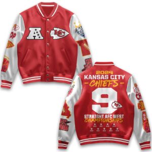 Kansas City Chiefs NFL Style Baseball Jacket For Fans