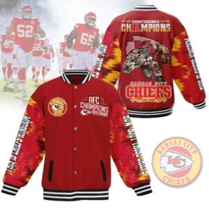 Kansas City Chiefs NFL Style Baseball Jacket For Fans