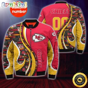 Kansas City Chiefs NFL Style Bomber Jacket For Fans