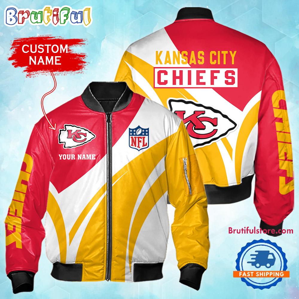 Kansas City Chiefs NFL Style Bomber Jacket For Fans