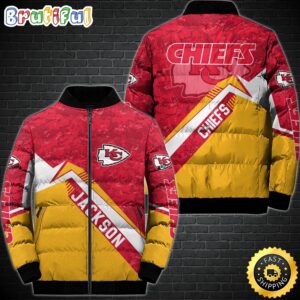 Kansas City Chiefs NFL Style Puffer Jacket For Fans