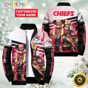 Kansas City Chiefs NFL Style Puffer Jacket For Fans