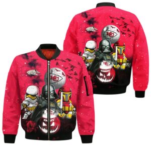Kansas City Chiefs Star Wars Style Bomber Jacket For Fans