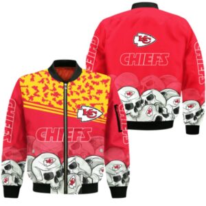 Kansas City Chiefs Style Bomber Jacket For Fans