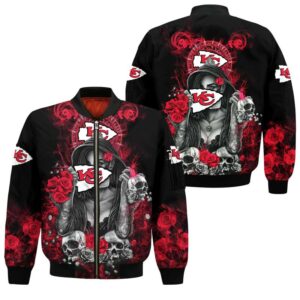 Kansas City Chiefs Style Bomber Jacket For Fans
