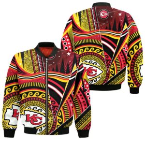 Kansas City Chiefs Style Bomber Jacket For Fans