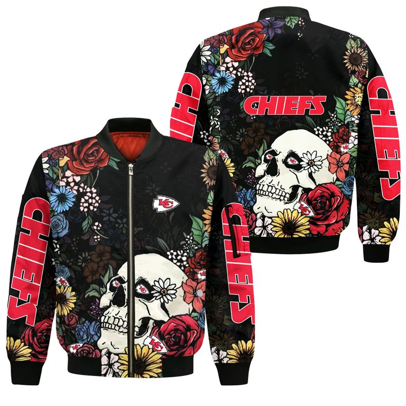 Kansas City Chiefs Style Bomber Jacket For Fans