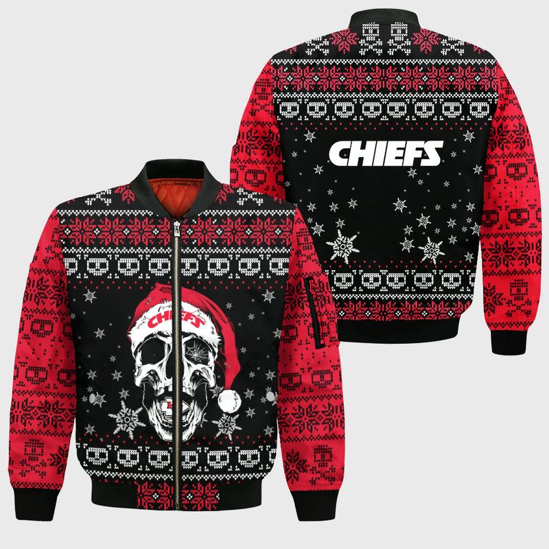 Kansas City Chiefs Style Bomber Jacket For Fans