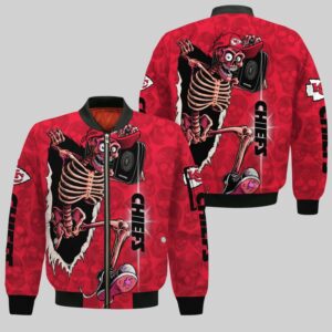 Kansas City Chiefs Style Bomber Jacket For Fans