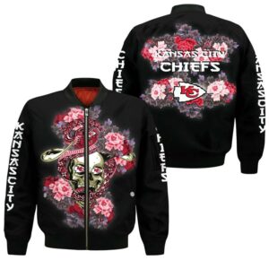Kansas City Chiefs Style Bomber Jacket For Fans