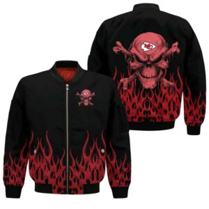 Kansas City Chiefs Style Bomber Jacket For Fans