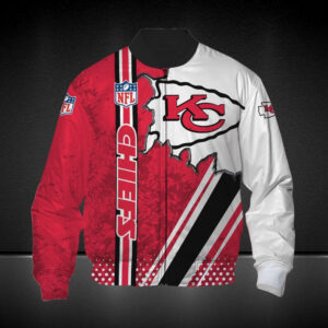 Kansas City Chiefs Style Bomber Jacket For Fans