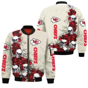 Kansas City Chiefs Style Bomber Jacket For Fans