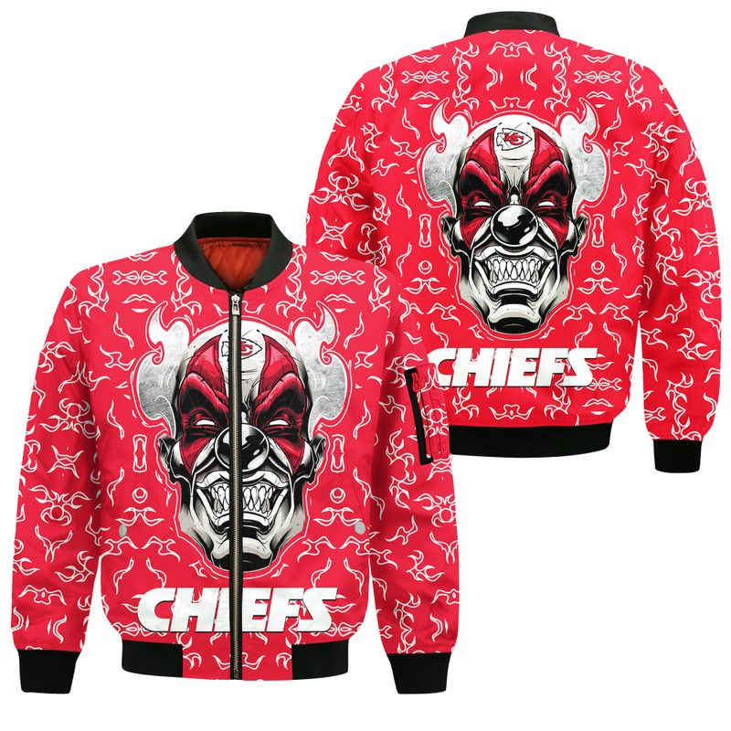 Kansas City Chiefs Style Bomber Jacket For Fans