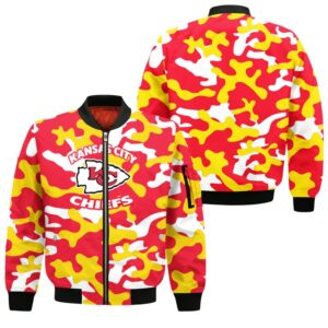 Kansas City Chiefs Style Bomber Jacket For Fans