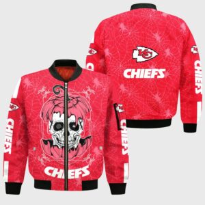 Kansas City Chiefs Style Bomber Jacket For Fans