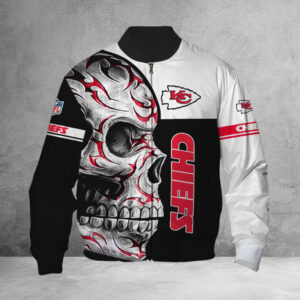 Kansas City Chiefs Style Bomber Jacket For Fans