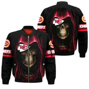 Kansas City Chiefs Style Bomber Jacket For Fans