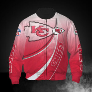 Kansas City Chiefs Style Bomber Jacket For Fans